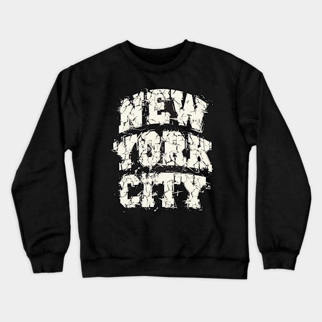 New York City Crewneck Sweatshirt by FunnyHedgehog